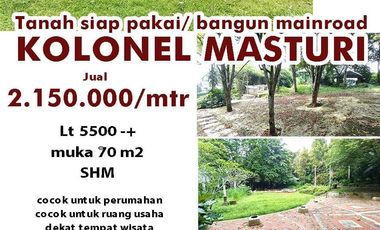 Jual Tanah Kavling Di Mainroad Kolonel masturi cimahi bandung cocok untuk perumahan,tempat wisata,villa,kebun