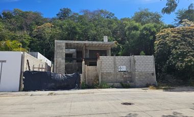 HUATULCO SECTOR N,  CASA EN CONSTRUCCION PARA TERMINAR A TU GUSTO