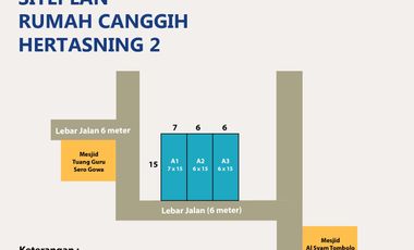 Sisa 1 unit,Rumah Premium type 36/90 m2 13 menit dari Mall Panakukkang  Legalitas SHM