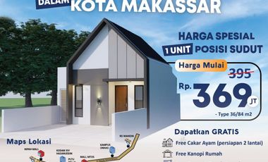 Sisa 2  Unit, Rumah 1 lt persiapan 2 lt hanya 12 menit dari Mall MP