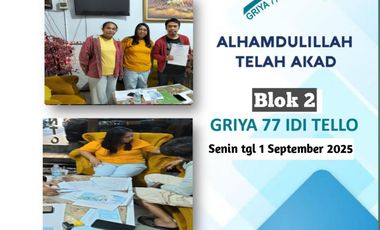 Sisa 2  Unit, Rumah 1 lt persiapan 2 lt hanya 12 menit dari Mall MP