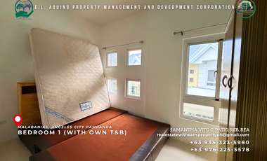 2 Bedroom Fully Furnished Modern Apartment for Rent in Malabanias Angeles City Pampanga