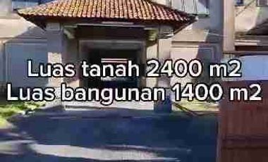 jual tanah 24 are dan bangunan 14 are lantai 3 di Pulau Moyo Denpasar