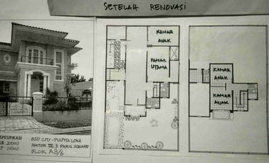 rumah  Murah Siap Huni di Bsd puspita Loka Serpong Tangsel