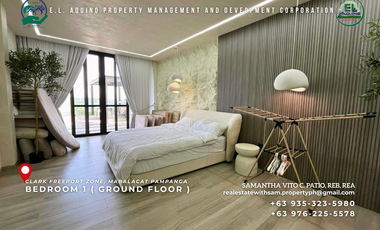 4 Bedroom Fully Furnished Executive House with Infinity Pool for Sale inside Clark Freeport Zone Mabalacat Pampanga