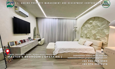 4 Bedroom Fully Furnished Executive House with Infinity Pool for Sale inside Clark Freeport Zone Mabalacat Pampanga