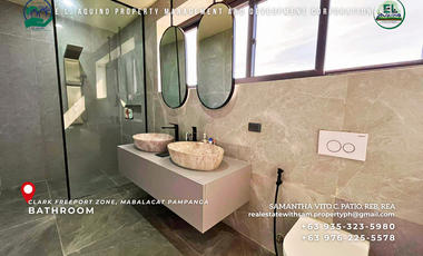 4 Bedroom Fully Furnished Executive House with Infinity Pool for Sale inside Clark Freeport Zone Mabalacat Pampanga