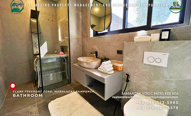 4 Bedroom Fully Furnished Executive House with Infinity Pool for Sale inside Clark Freeport Zone Mabalacat Pampanga