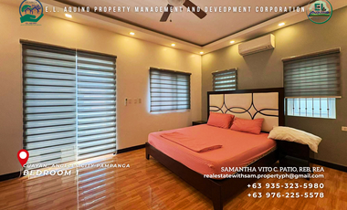 5 Ensuite Bedrooms Fully Furnished House Villa for Rent in Cuayan Angeles City Pampanga