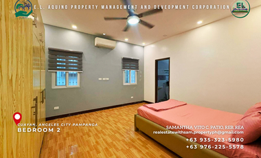 5 Ensuite Bedrooms Fully Furnished House Villa for Rent in Cuayan Angeles City Pampanga