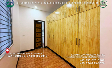 5 Ensuite Bedrooms Fully Furnished House Villa for Rent in Cuayan Angeles City Pampanga