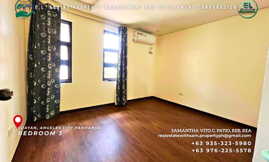 3 Bedroom Unfurnished House for Rent in Cuayan Angeles City Pampanga