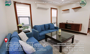 5 Bedroom Fully Furnished Executive House with Pool in Anunas Angeles City Pampanga