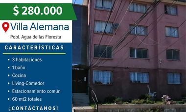 ARRIENDO DEPARTAMENTO EN SEGUNDO PISO