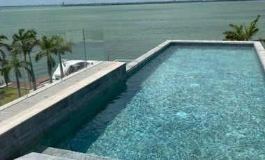 RESIDENCIA EN VENTA EN CANCUN F-2173, 4 REC. ISLA DORADA 6,500,000 USD