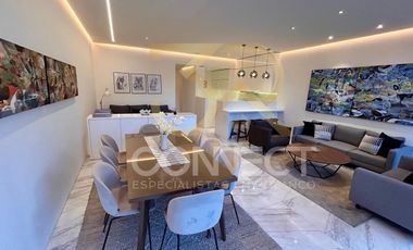 Departamento en Renta en Polanco 3R/3.5B/2E - Terraza - 176m2