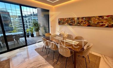 Departamento en Renta en Polanco 3R/3.5B/2E - Terraza - 176m2