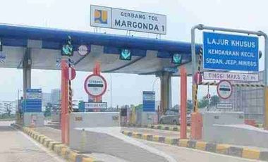 rumah di depok surat shm masuk mobil 5 menit ke stasiun depok lama