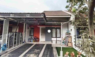 rumah nyaman one gate di komplek ciwastra semi furnish