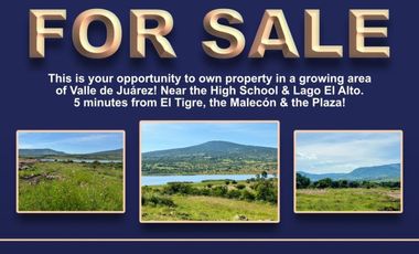 Lotes en Fracc. Santa Margarita en Valle de Juárez, Jalisco