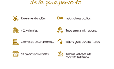 Terrenos en Xaramá Residencial al poniente de la ciudad