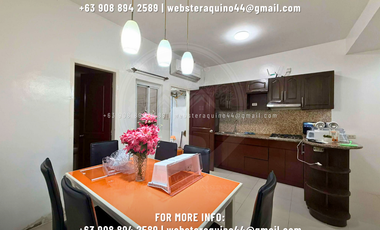 2 BEDROOM APARTMENT UNIT FULLY FURNISHED FOR RENT IN MALABANIAS ANGELES CITY NEAR CLARK
