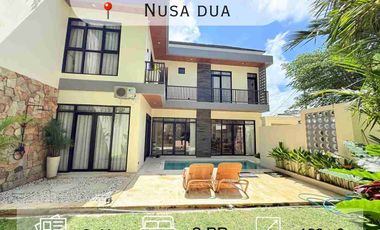 Luxury Villa Nusa Dua – Private Pool, Garden & Gated Complex