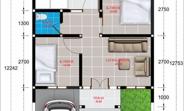 Rumah Murah DP Ringan Di Sleman Utara, KPR Bantu Hingga ACC Bank