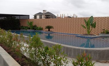 Dijual rumah mewah dalam cluster elit dekat sekolah Kusuma Bangsa Palembang