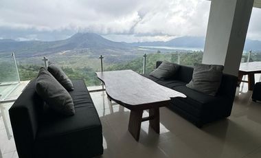 Dijual: Hotel & Restoran 6 Lantai dengan Pemandangan Danau dan Gunung Batur — Penelokan, Kintamani, Bali