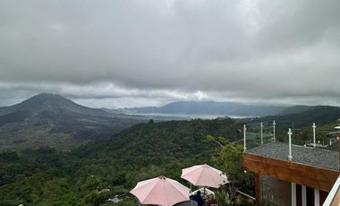 Dijual: Hotel & Restoran 6 Lantai dengan Pemandangan Danau dan Gunung Batur — Penelokan, Kintamani, Bali