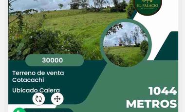 Venta de Terreno en Cotacachi Ecuador