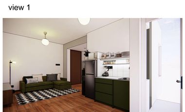 Jual Unit Apartemen Sudirman Park [2Br = 1Br]