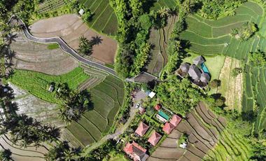 a daily Villa for Sale at Tebola Sidemen Traditional Village Karangasem Bali