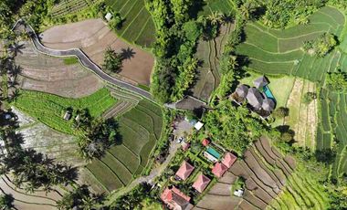 a daily Villa for Sale at Tebola Sidemen Traditional Village Karangasem Bali