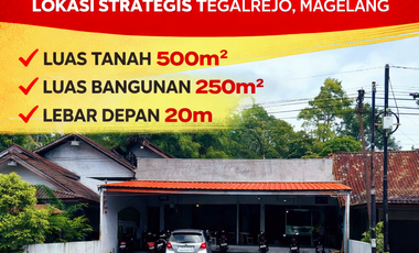 RUKO TERMURAH SUPER STRATEGIS DIBAWAH HARGA PASARAN DI TEGALREJO MAGELANG