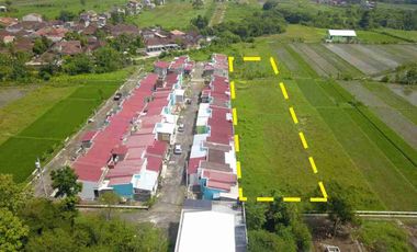 tanah luas bisa untuk perumahan di klaten dekat tol