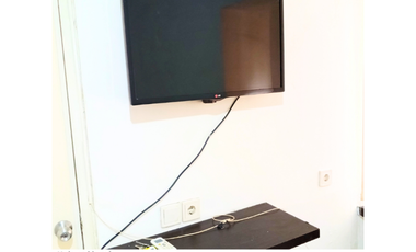 sewa bulanan apartemen Aeropolis Neglasari Tangerang Banten seberang bandara Soekarno-Hatta studio full furniture aeropolis residence 2 ar2 furnished lengkap termurah