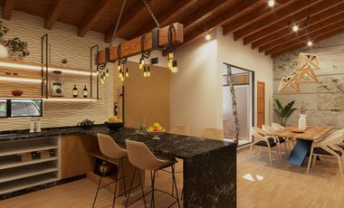 Lago I Residencia de un Nivel, Nueva, Amueblada y Equipada, con Alberca, Jardín y Terraza.