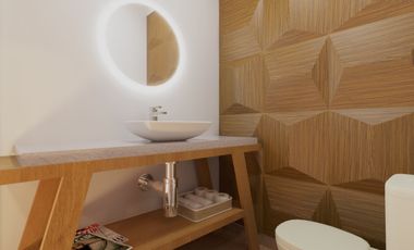 Lago I Residencia de un Nivel, Nueva, Amueblada y Equipada, con Alberca, Jardín y Terraza.