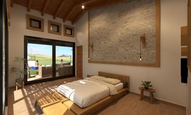 Lago I Residencia de un Nivel, Nueva, Amueblada y Equipada, con Alberca, Jardín y Terraza.