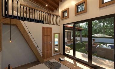 Lago I Residencia de un Nivel, Nueva, Amueblada y Equipada, con Alberca, Jardín y Terraza.