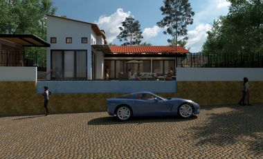 Lago I Residencia de un Nivel, Nueva, Amueblada y Equipada, con Alberca, Jardín y Terraza.