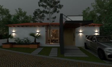 Lago I Residencia de un Nivel, Nueva, Amueblada y Equipada, con Alberca, Jardín y Terraza.