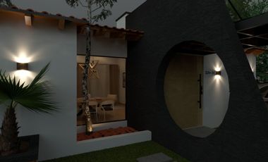 Lago I Residencia de un Nivel, Nueva, Amueblada y Equipada, con Alberca, Jardín y Terraza.