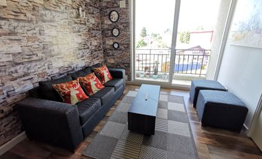 Arriendo Dpto Amoblado Condominio Rocura