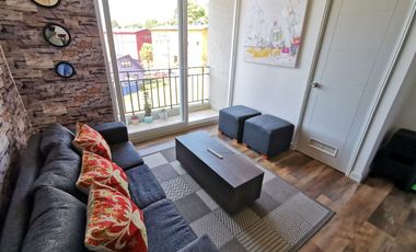 Arriendo Dpto Amoblado Condominio Rocura