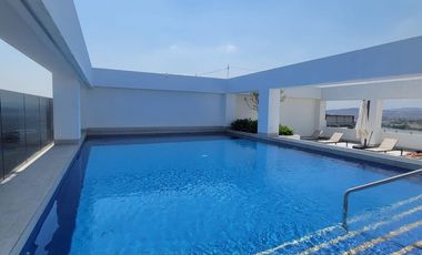 Alquiler Departamento de Lujo Semiamoblado en Titanium 1 – Ciudad Milenium, Samborondón