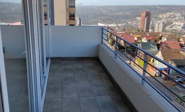 Arriendo Depto. AMOBLADO 2D-2B-Est.-B en Alto Jardín, Viña