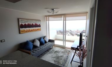 Arriendo Depto. AMOBLADO 2D-2B-Est.-B en Alto Jardín, Viña